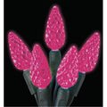 Omg C6 LED Light Strands Pink Full Wave OM1666931